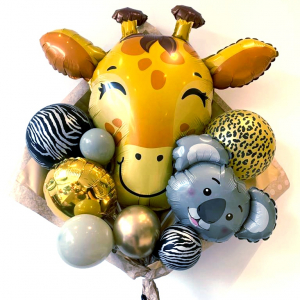 Крафтовый букет "Милый жирафик" - Шары и праздники