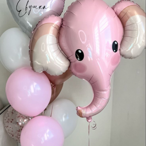 Набор шаров "Розовый слоник" - Шары и праздники