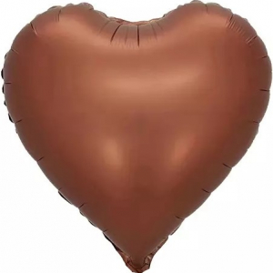 Фольгированное Сердце Шоколад - Шары и праздники